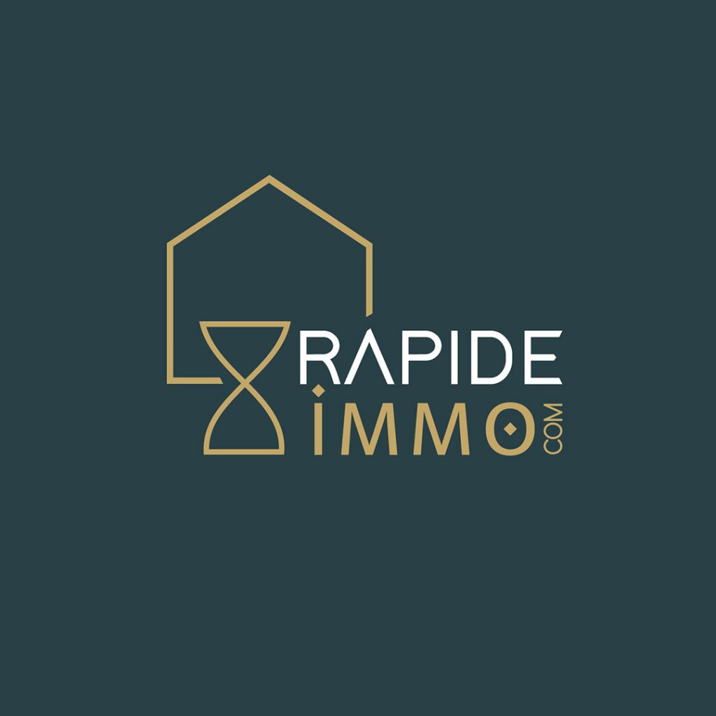 Conception de l'image de marque de Rapide Immo