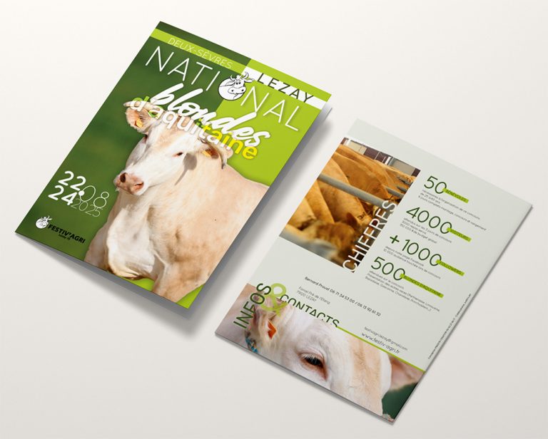 Plaquette A4 Festiv'Agri - association