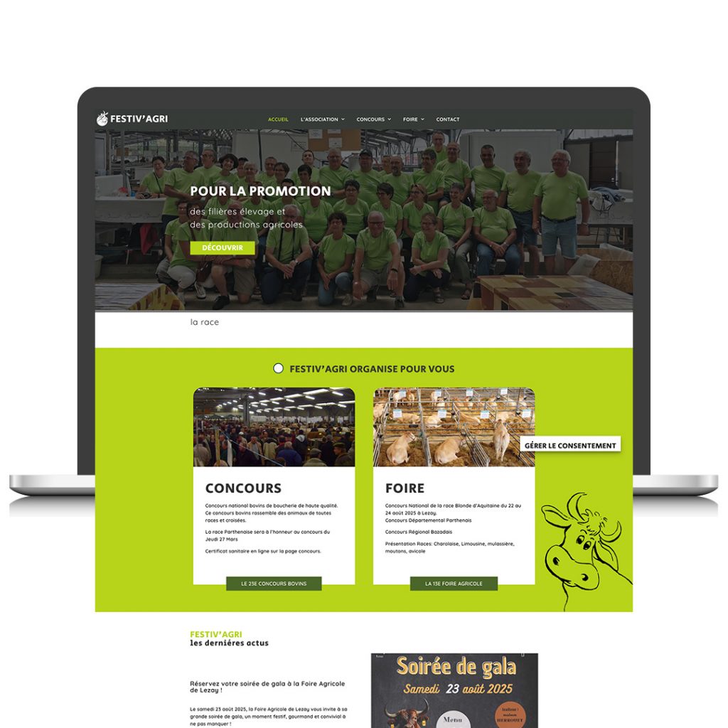 Refonte de site internet complète