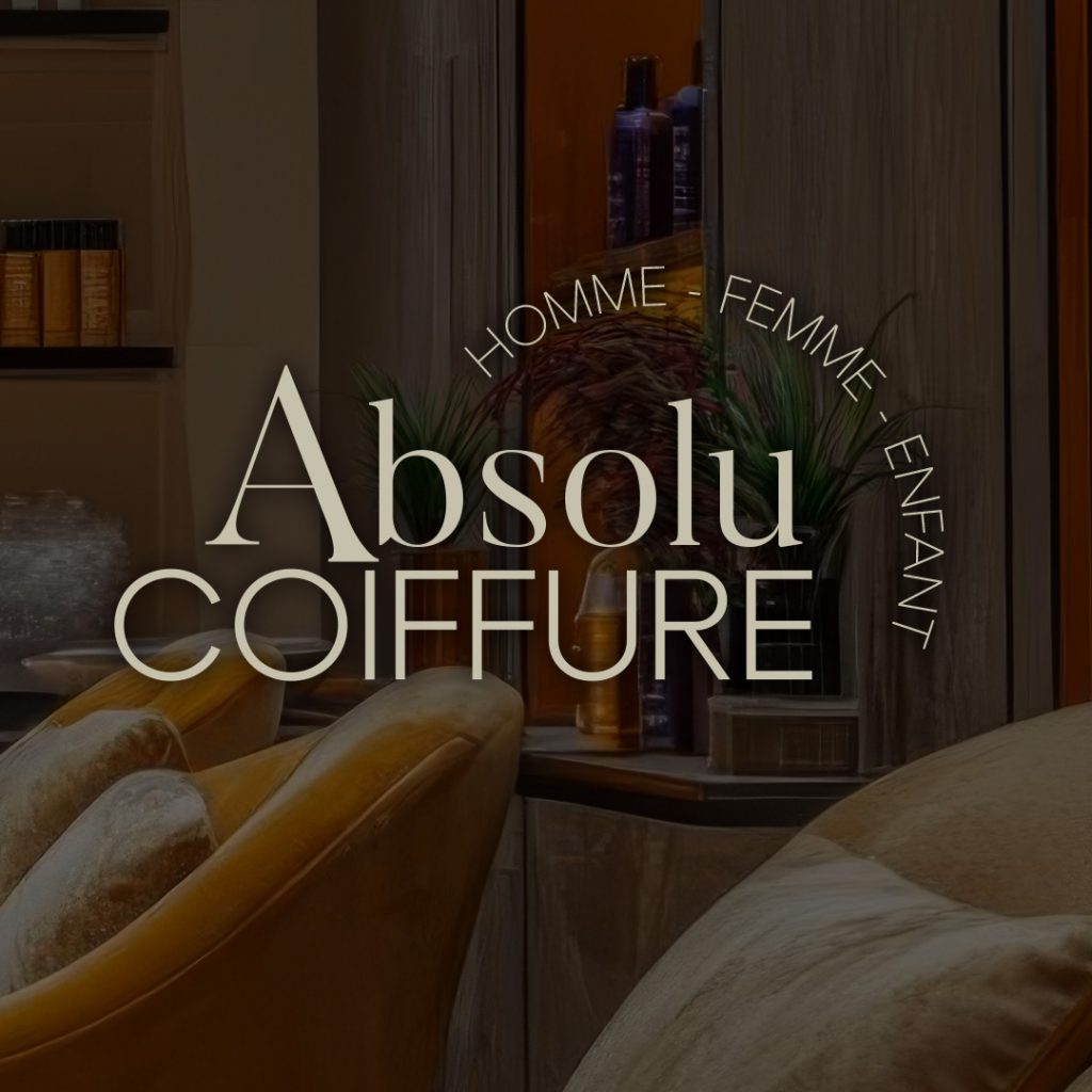 Identité visuelle salon de coiffure