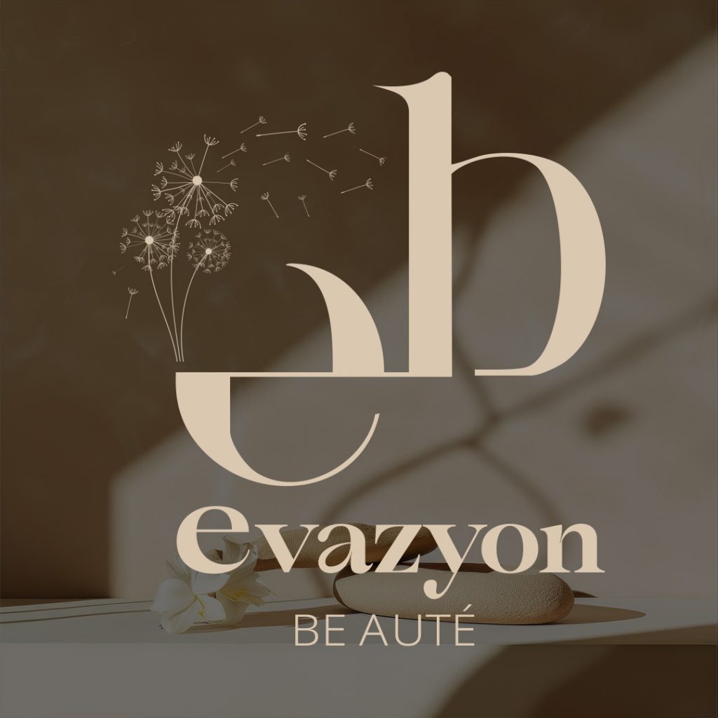 Création identité visuelle Evazyon Beauté - institut de Beauté