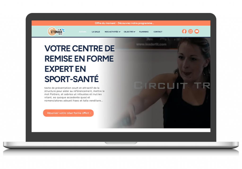 Création site internet C'Tonique